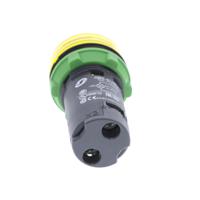 xb5evb8 Schneider Electric, Harmony XB5, Panel Mount Yellow Universal LED Pilot Light Complete, 22mm Cutout, IP66, Round, 24V