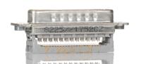 8225-6003 3M 8200 25 Way Right Angle Cable Mount D-sub Connector Plug, 1.27mm Pitch