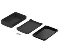 48416455hmt1 Bopla BoVersa Series Black Polycarbonate General Purpose Enclosure, 222.3 x 140 x 63mm