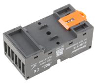 121-7840 RS PRO 11 Pin 300V DIN Rail Relay Socket, for use with RS PRO RUB Relays