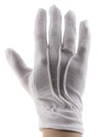 137-2055 Portwest A080WHR White Cotton Cotton Work Gloves, Size 8, Latex, Nitrile, Polyurethane, PVC Coating