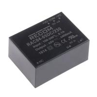 rac04-05dc230 Recom Switching Power Supply, RAC04-05DC/230, 5V dc, 400mA, 4W, Dual Output, 80 → 264V ac Input Voltage