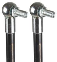 swv4101000021 Camloc Steel Gas Strut, with Ball & Socket Joint, End Joint, 1.08m Extended Length, 500.0mm Stroke Length