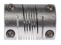 721323535 Huco Beam Coupling, 32mm Outside Diameter, 12mm Bore, 44.5mm Length Coupler