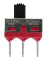 1101m2s3cqe2 C & K PCB Slide Switch SPDT Latching 6 A @ 120 V ac, 6 A @ 28 V dc Slide
