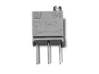 64wr1klf 1kΩ, Through Hole Trimmer Potentiometer 0.25 W @ 85 °C Top Adjust TT ElectronicsBI, 64