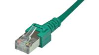 652058 Dätwyler Cables, 1m Cat5, Green RJ45 to RJ45, S/UTP, Terminated PVC Sheath
