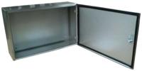842-8437 RS PRO 304 Stainless Steel Wall Box, IP66, 480 mm x 360 mm x 150mm