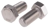 276-702 RS PRO Stainless Steel, Hex Bolt, M20 x 40mm