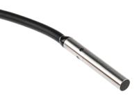 e2e-c04s12-wc-c1-2m Omron Inductive Smooth Barrel Proximity Sensor, 1.2 mm Detection, NPN NO, 10 → 30 V dc