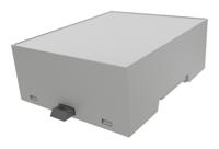 350414000bl Italtronic DIN Rail Enclosure Enclosure Type 4M XTS Compact Series , 90 x 32.2mm, ABS DIN Rail Enclosure