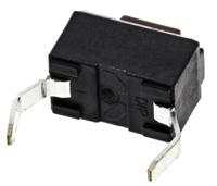 dts32nv APEM Brown Tactile Switch, SPST 50 mA @ 12 V dc