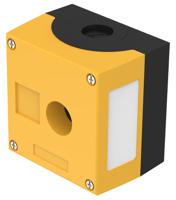 45-4101401 EAO Yellow Plastic 45 Enclosure - 1 Hole 22.3mm Diameter