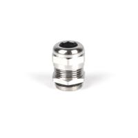 210-0618 RS PRO Metallic Nickel Plated Brass Cable Gland, PG11 Thread, 5mm min., 10mm max., IP68