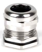 210-0630 RS PRO Metallic Nickel Plated Brass Cable Gland, PG21 Thread, 13mm min., 18mm max., IP68
