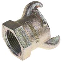 773-0547 RS PRO Iron Female Pneumatic Quick Connect Coupling, NPT 1 Female Threaded