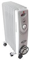 712-6070 RS PRO 2kW Oil Filled Radiator, Floor Mounted, Type G - British 3-pin