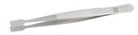 136-9797 RS PRO 120 mm, Stainless Steel, Flat, Tweezers