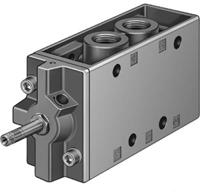 mfh-5-12-s Festo 5/2 Monostable Pneumatic Solenoid/Pilot-Operated Control Valve - Electrical G 1/2, G 1/8 MFH Series, 35547