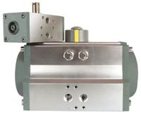 805-6058 RS PRO Pneumatic 2 port Valve Actuator - Single Acting, 4 → 7bar Operating Pressure