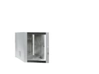 7715535 Rittal EL Series Sheet Steel Wall Box, IP54, Viewing Window, 746 mm x 600 mm x 673mm