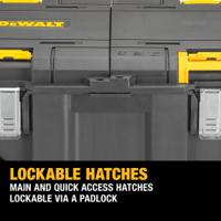 dwst17871-1 DeWALT Polypropylene Wheeled Tool Chest