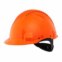 g30nor 3M Peltor Uvicator G3000 Orange Safety Helmet, Ventilated