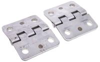 379-9315 RS PRO Stainless Steel Butt Hinge, Weld-on Fixing, 75mm x 90mm x 6mm