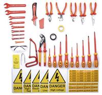 136-3402 RS PRO 29 Piece Electrician Tool Kit with Case, Yes