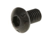 822-9094 RS PRO Black, Self-Colour Steel Hex Socket Button Screw, ISO 7380, M3 x 5mm