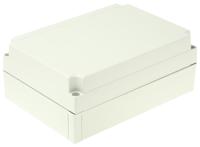 pc-200100-hg-enclosure Fibox MNX Series Grey Polycarbonate Enclosure, IP66, IP67, Grey Lid, 255 x 180 x 100mm