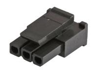 43645-0300 Molex, Micro-Fit Female Crimp Connector Housing, 3mm Pitch, 3 Way, 1 Row