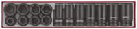 ttx9415 Teng Tools 3/4 Drive Impact Socket Set, 115 mm length