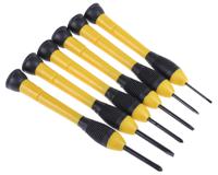0-66-052 Stanley  Phillips; Slotted Precision Screwdriver Set, 6-Piece