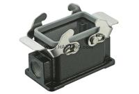 19370101270 HARTING Han M Heavy Duty Power Connector Housing, M20 x 2 Thread, Side Entry
