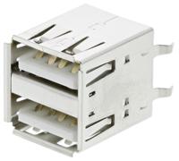 614008235023 Wurth Elektronik Straight, Socket Type A USB Connector