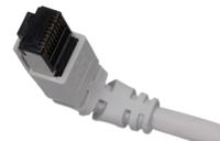 1233160010 Weidmuller, 1m Cat6, Grey RJ45 to Male RJ45 Male, S/FTP Shielded, Terminated LSZH Sheath