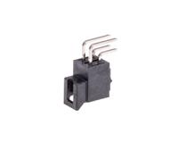 105314-1204 Molex Nano-Fit Series Right Angle Through Hole PCB Header, 4 Contact(s), 2.5 mm Pitch, 2 Row, Shrouded