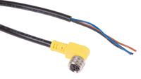 1200270090 Brad from Molex Female 3 way M8 to 3 way Free End Sensor Actuator Cable, 2 m