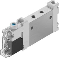 vuvg-lk10-m52-at-m5-1h2l-s Festo 5/2 Solenoid Valve - Solenoid/Spring Metric M5 VUVG Series 24V dc, 8042539