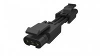 flht3c008a0 Amphenol Communications Solutions FLHT3C008A Series Straight PCB Socket, 3-Contact, 1-Row, 2.5mm Pitch, Poke-In