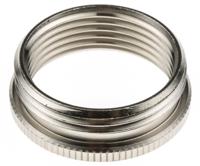 52104498 Lapp Cable Gland Adaptor, PG21 Exterior Thread, M25 Interior Thread, Nickel Plated Brass, SKINDICHT Series