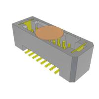 tfm-108-02-l-d-wt-k-tr Samtec TFM Series Vertical Through Hole and Surface Mount PCB Header, 16 Contact(s), 1.27 mm Pitch, 2 Row, Shrouded