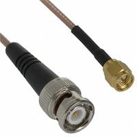 415-0028-012 Cinch 415 Series, RG316 Coaxial, Terminated 50 Ω