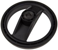 78711 Elesa Black Technopolymer Hand Wheel, 160mm diameter