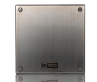 121-9696 RS PRO 304 Stainless Steel Satin Square Adaptable Enclosure Box, 160mm x 160mm x 85mm