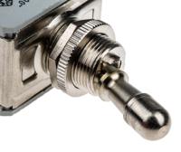 641h2-2v APEM Toggle Switch, Panel Mount, On-Off, DPST, Tab Terminal