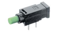 00410401 Schurter Push Button Switch, Momentary, Panel Mount, 1CO, 48V, IP40
