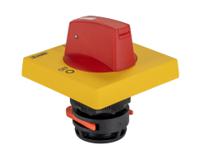 gax63 Lovato Red/Yellow Rotary Handle, GA Series