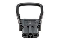 95017-01 Rema Black Chassis Mount 2P Industrial Power Socket, Rated At 160A, 150 V